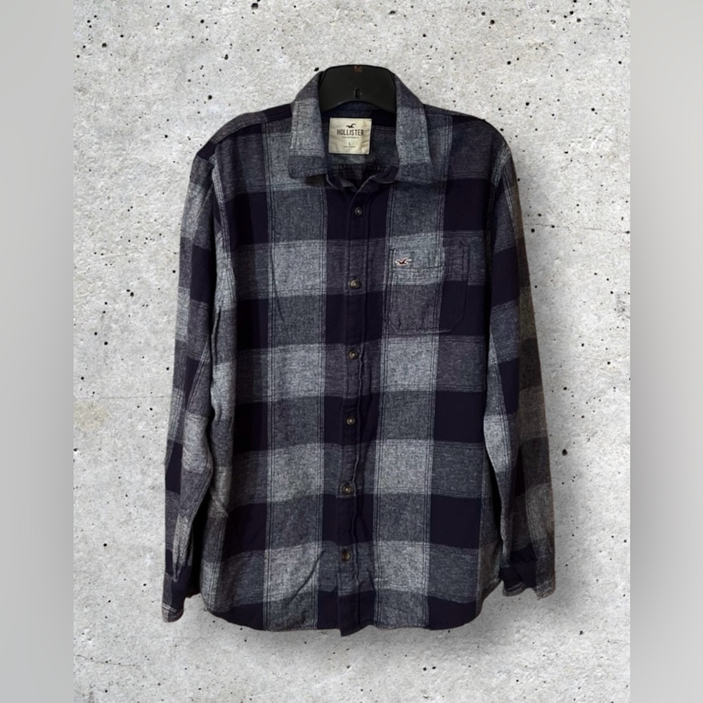 Hollister Men’s Plaid Flannel Shirt